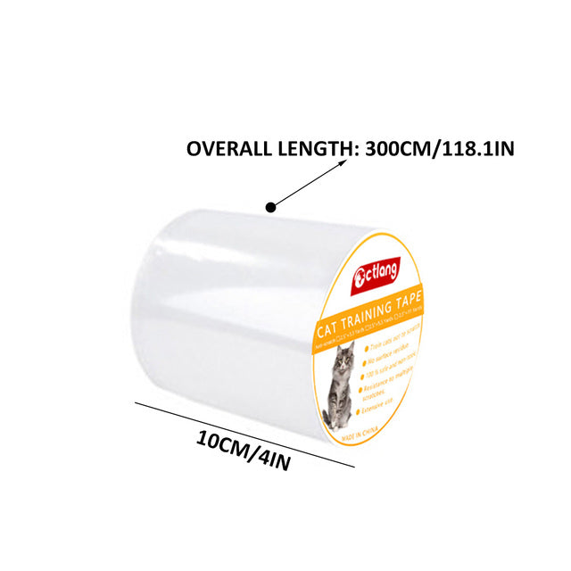 Clear Cat Scratch Deterrent Tape