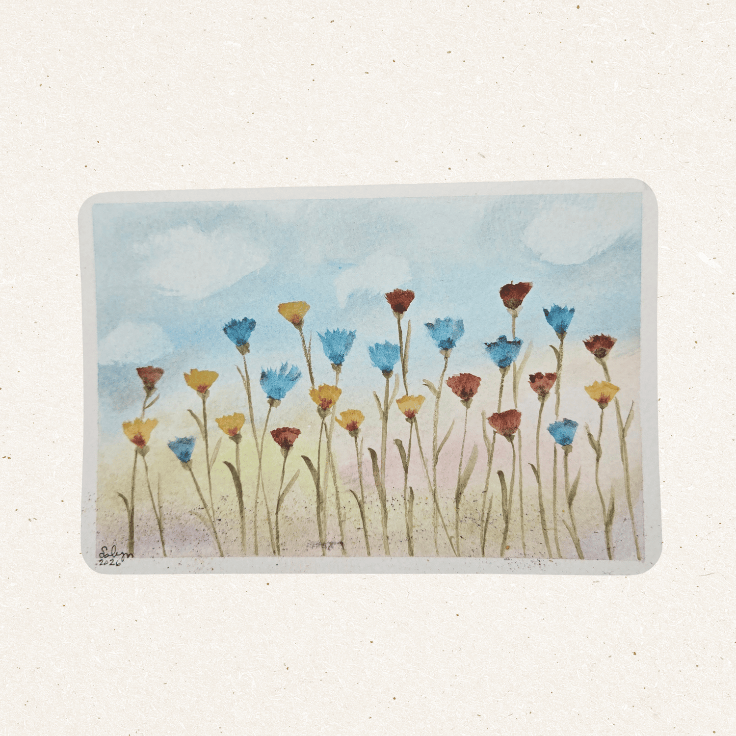Watercolor Postcards