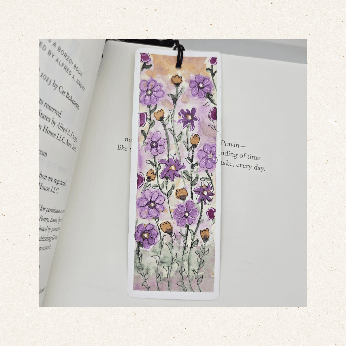 Watercolor Bookmarks