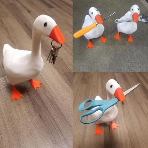 Magnetic Duck Key & Essentials Holder