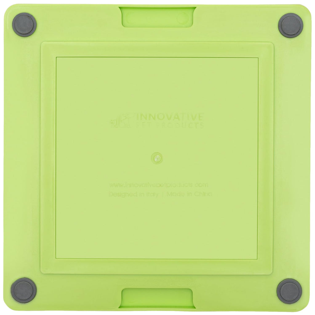LickiMat Tuff, Heavy-Duty Soother, Dog Slow Feeder Lick Mat, Boredom Anxiety Reducer; Perfect for Food, Treats, Yogurt, or Peanut Butter, Fun Alternative to a Slow Feed Dog Bowl, Green