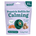 WOOF Pupsicle Refill Pops for Calming - Long-Lasting Refills for the Pupsicle Toy to Promote Calm - Calming Dog Treats - Magnesium for Dogs- XL Pops - 5 Count